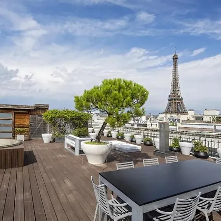 Charming Parisian With A Stunning Terrace Apartmán *
